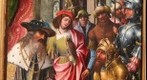 David Receives Water from Brave Solidier