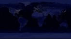 Luces de la Tierra según la NASA