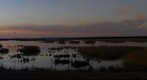 Atrdecer en la laguna de Alcazar de San Juan