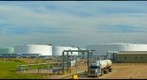 Tank farm and oil terminal, Hardisty, Alberta