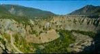 Gold mining operation, Bridge River, BC