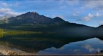 Pyramid Lake beach, Jasper National Park