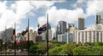 Sydney skyline from Darling Harbour
