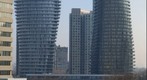 Absolute World condominium towers, Mississauga Ontario (from Square One)