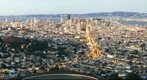Twin Peaks at Night, San Francisco