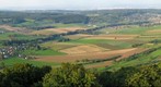 View from 'Chateau du Landskron' towards Basel