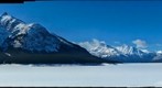 Mount Michener, Abraham Lake and the Mountains of David Thompson country, Alberta