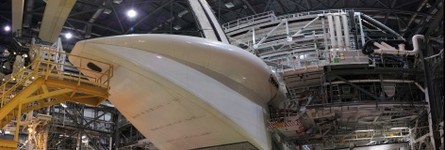 Space Shuttle Discovery Tail Cone