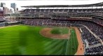 Target Field home opener 2012. Minnesota Twins vs. Los Angles Angels. View from left field. 