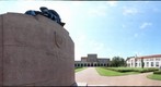 Rice University: Maggie and Renuka and Willy in the Academic Quad 