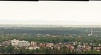 the carpathians, seen from bucharest