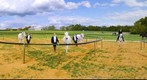 Horse training in France