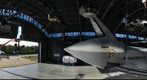 Space Shuttle Discovery in Museum Hangar