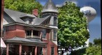 Collinsville Illinois old house that is now a florist shop on Main Street