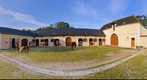 The horse stables at the Plessis castle