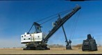 Stripping shovel, Diplomat Mine, Forestburg, Alberta