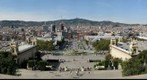 Barcelona from MNAC entrance