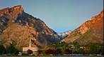 Provo, Utah LDS Temple at Sunset