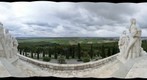 Vistas panorámicas desde el Cerro de los Angeles. Getafe (Madrid)