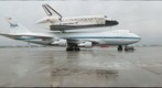 Space Shuttle Discovery Atop SCA at Dulles Airport (#1)