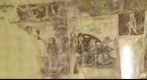 Pinturas muro sur Iglesia San Salvador de Moru (S.XIII) - Ribadesella, Asturias, España - 2 de 2