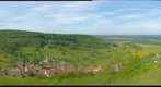 Village de Chariez depuis le camp de César (70)