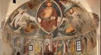 Abside affrescata della pieve di Volpedo (AL-Italy)