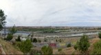 Vistas de Madrid desde el parque de Entrevías