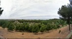 Vistas de Madrid desde el parque de Entrevías