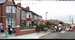 360 view of Evesham Avenue street party in Whitley Bay