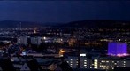 Stuttgart, Germany blue hour