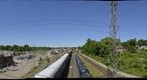 London, Ontario Skyline with Railyards