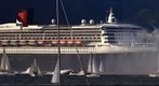 Queen Mary on S.F. Bay