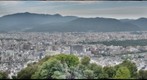 Lookdown at Kyoto-city