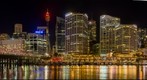 Evening at Darling Harbour, Sydney Australia
