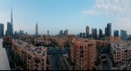 Old Town at Dusk, Downtown Pano, Dubai