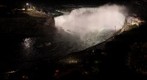 The Nik Wallenda Niagara Falls crossing depicted in a GigaPan