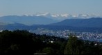 Swiss Alps view from Zurich