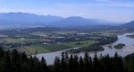 Fraser River Valley from Mount Woodside  