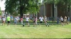 Dancing in the square