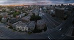 Evening falls on Montreal
