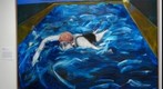 Sally French painting-Melanie Series, The Evening Swim
