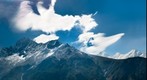 Clouds over Thamserku
