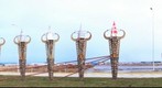Statues in Punta Arenas, Chile