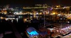 Gigapanorama Antalya old marine at nitgh Antalya Turkey, Antalya Yat limanı gece Antalya Türkiye
