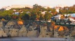 Armaçao de Pêra beach miniature panorama effect