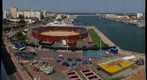 Plaza de toros y puerto