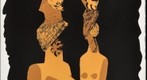Eduardo Arroyo. Suite Senefelder 81. Art nègre