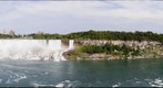 bridal veil falls & Horseshoe Falls in Niagara Falls, Ontario, Canada
