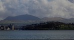 View of the North Wales mountains from Anglesey